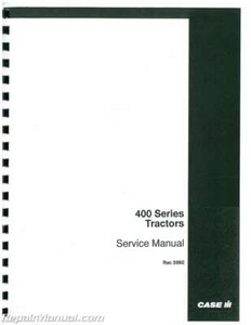 Case 400 Gas And Diesel Service Manual : JS-CA-S-400-GD - Picture 1 of 1