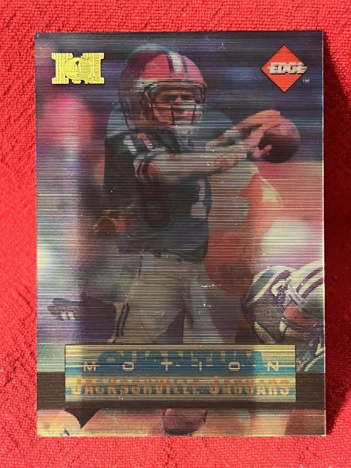 1996 Collector's Edge Quantum Motion Foil Card #6 Mark Brunell #’d 164/500 - Image 1 of 2