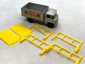 Vintage Streichholzschachtel Lesney 1969 Serie #11 LKW Bauherren Versorgung Co & Gerüst! - Bild 1 von 7