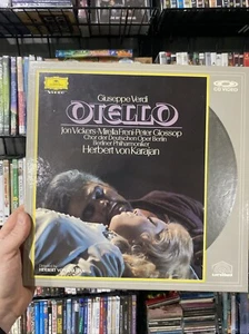 Verdi's Otello Laserdisc-Deutsche Grammophon-Mirella Freni/Jon Vickers/P Glossop - Picture 1 of 1