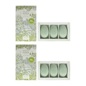 Woods Of Windsor Lily Of The Valley Luxury Soap 3 x 60g x 2 - Picture 1 of 1