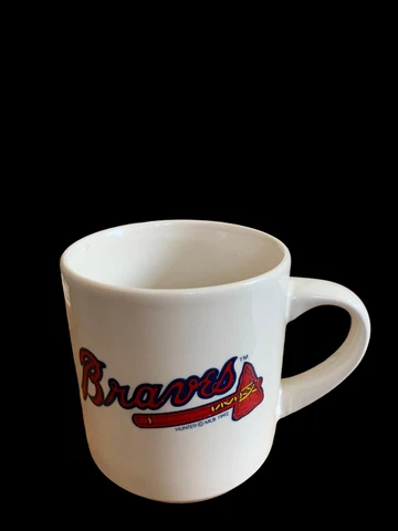 Vintage Atlanta Braves Coffee Mug 1992 Cover