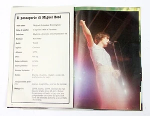 Dolly Revista Miguel Bosè Insertos Especiales 5 Póster Vintage Colección Años 80 - Imagen 1 de 24