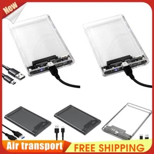 2,5 Zoll HDD SSD Gehäuse SATA Portable Solid State Drive Box für Laptop Tablet - Bild 1 von 27