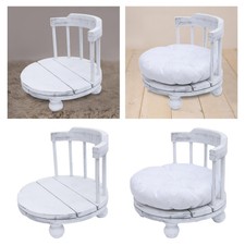 Newborn Photography Props Vintage Posing Accessories Decorations Small Sofa Seat