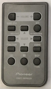 Pioneer QXA3303 AUTO FAHRZEUG MOBILE STEREO FERNBEDIENUNG BATTERIEN ENTHALTEN - Bild 1 von 2