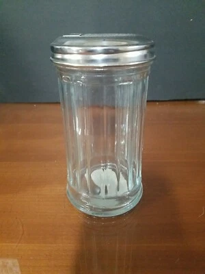 Mesa de vidro canelado 12 oz. Sugar Pourer - Imagem 1 de 4