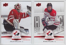 2014-15 UD TEAM CANADA JUNIORS RED EXCLUSIVE /199 GOLD SEPIA Upper Deck YOU PICK