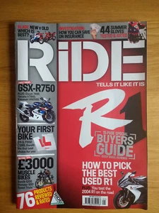 Ride Magazine - APR 2004 - R1 BUYERS GUIDE - SV650S - 749R - XT660 - MONSTER - Picture 1 of 2