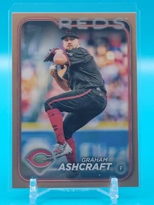 BARGAIN BIN: 2024 Topps Series 2 Graham Ashcraft True Gold /2024 Reds - Picture 1 of 1