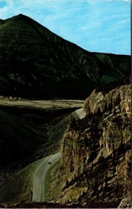 ROCK CUT Alaska Highway Pass TETSA RIVER SYSTEM MacDonald River System Postcard - Picture 1 of 2