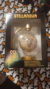 STELLANOVA Gold Magnetic Levitating Globe In Box / Manual / Adapter - Picture 1 of 4
