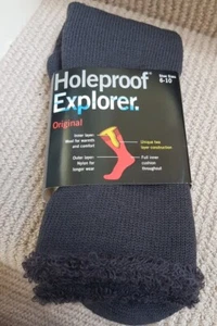 Holeproof Explorer Wool Nylon Socks. Men's 6 to 10. Original - Picture 1 of 3
