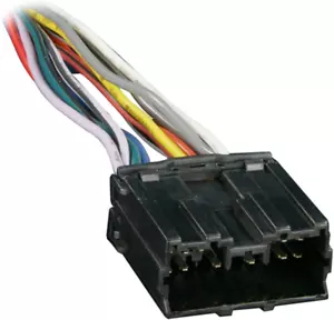 Radio Wiring Harness for Mitsubishi 1992-Up, Black, 70-7001 - Picture 1 of 12