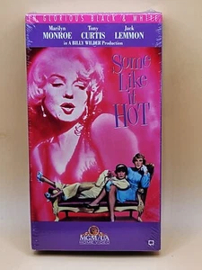 SEALED Some Like It Hot (VHS) Marilyn Monroe - Picture 1 of 2