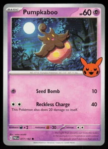 2024 Trick or Trade Pumpkaboo #077/182 Pokémon - Picture 1 of 2