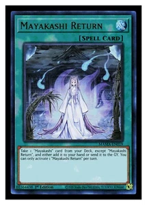 YuGiOh MAMA-EN019 Mayakashi Return Magnificent Mavens Ultra Rare - Picture 1 of 1