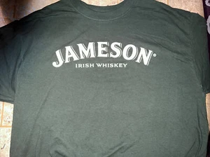 Jameson Irish Whiskey Camiseta Adulto Grande Envío Gratis EE. UU. - Imagen 1 de 3