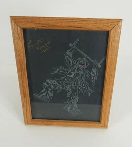 Emmett Kelly Jr. Hand Etched Circus Clown Framed Signed LTD 70/300 2006 - Picture 1 of 6