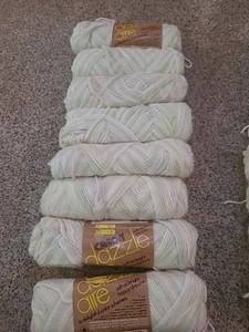 8 KNÄUEL DAZZLE AIRE STRICKGARN VON CARON 3 OZ KNÄUEL SUNRISE OMBRE 2651 BABY - Bild 1 von 6