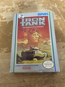 Iron Tank (Nintendo, NES) Complete in Box CIB w/ Manual, Foam