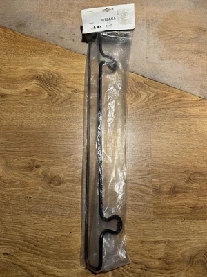 Новый запечатанный IKEA Utsaga 54 см 21 1/4» черный металлический кухонная утварь стойка 500.197.85 - Изображение 1 из 4