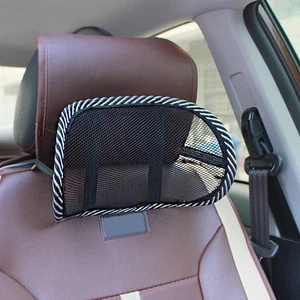 Car Headrest Neck Pillow Neoprene Mesh Ice Silk Ventilation Cushion_Z - Picture 1 of 6