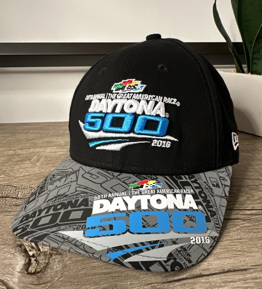 Sombrero Juvenil Daytona 500 2016 (58º Anual) New Era 9FORTY Exclusivo NASCAR Series Foto 1 de 4