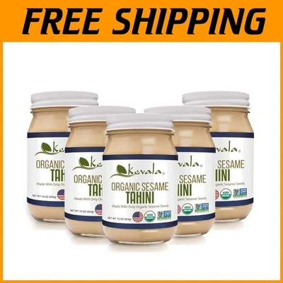 Organic Sesame Tahini 16 oz - , Kosher,  Seeds - Image 1 of 4