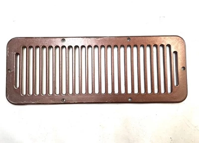 Jeep CJ Cowl Vent 6 hole CJ5 CJ7 fresh air intake plastic fits 78-86 Brown - Image 1 of 4