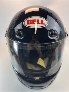 Casco de carreras BELL Sport SA2005 negro talla M protector facial completo con caja y bolsas - Imagen 1 de 8