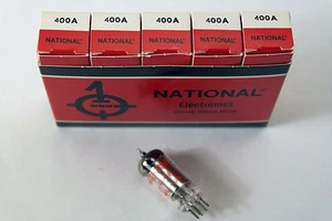 5 Stück National 400A Audio/Radio Vakuumröhren Neu im Karton - Bild 1 von 1