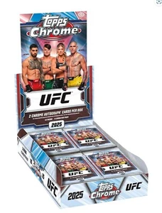 2025 Topps Chrome UFC HOBBY Box - Picture 1 of 4