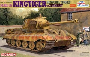 DRAGON 6303 1/35 (Full set ) KingTiger Henschel Turret w/Zimmerit - Picture 1 of 1
