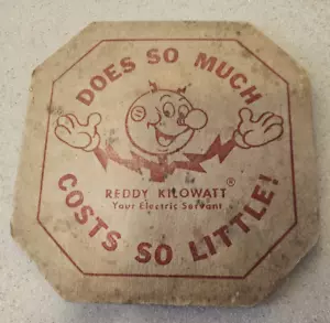 REDDY KILOWATT TRIVETS - Picture 1 of 2