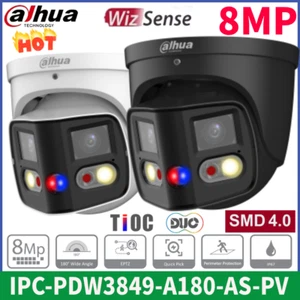 Dahua IPC-PDW3849-A180-AS-PV 8MP 2-Way Talk TiOC SMD4.0 180° Panoramic IP Camera - Picture 1 of 23