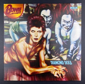 David Bowie Diamond Dogs Japan Import 70s Classic Rock vinyl record LP NM M- - Picture 1 of 7