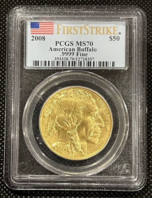 American Buffalo MS 70 Graded 2008 Gold Bullion Coins for sale | eBay