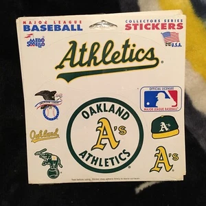 Oakland Athletics. Mello Smello Sticker set. New in shrink. MLB Baseball VTG - Picture 1 of 2