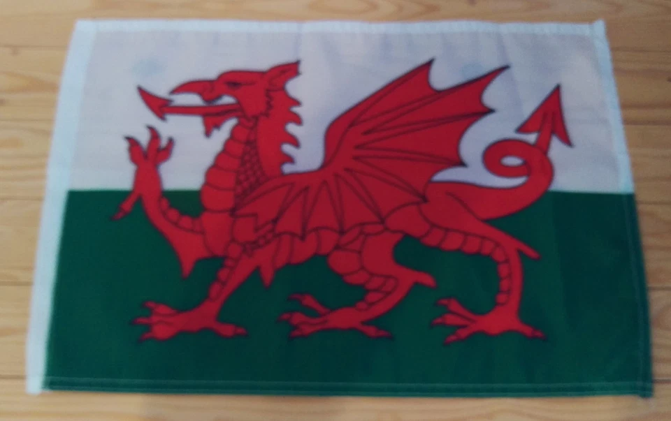 WALES FLAG - 45cm x 30cm - 18" x 12"  -  Welsh Flag  - Image 1 of 1
