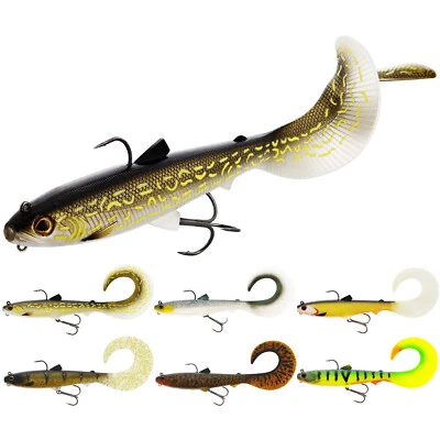 Westin Bullteez Curltail R2F 21cm 73g Swimbait R`NR Ready To Fish Gummifisch - Bild 1 von 4