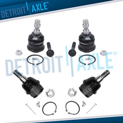 Front Upper Lower Ball Joints Kit for Ford Ranger Mazda B2300 B2500 B3000 B4000 - Image 1 of 4