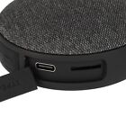 (Black) Neckband Wireless Speaker Wireless HiFi Wearable Stereo Neckband