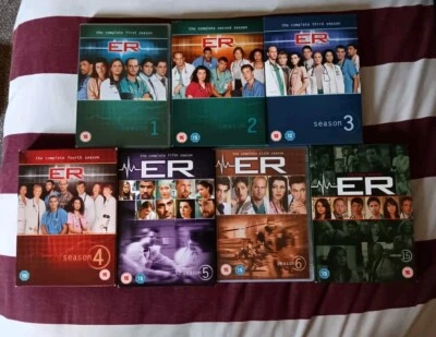 ER The Complete Seasons 1-6 & The Final Season DVD Box Sets.  - Image 1 of 4