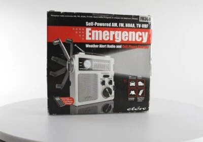 Eton Self-Powered Emergency Weather NOAA FM/AM Radio/SmartPhone Charger (FR300) - Image 1 of 3