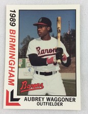1989 Birmingham Barons - Southen League BEST Baseball Card - Aubrey Waggoner