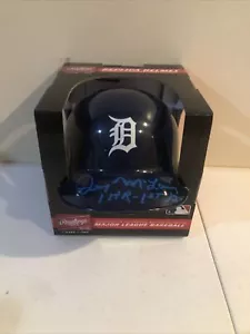 DETROIT TIGERS- DENNY MCLAIN SIGNED AUTOGRAPH MINI HELMET TRISTAR COA - Picture 1 of 5