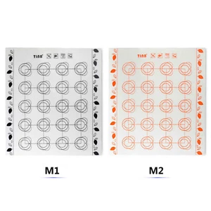 Kinds Macaroon Pad Baking Mat Glass Fiber Rolling Dough Oven Sheet Liner 29x26cm - Picture 1 of 11
