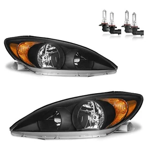 Headlights Assembly with Bulbs for 2002-2004 Toyota Camry Headlamp Replacemen... - Picture 1 of 7