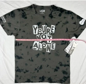 $ 35.00 LAZER You're not alone MEDIUM NWT $13 Size MEDIUM - Picture 1 of 1